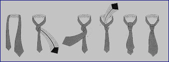 Как завязывать галстук, шарф и платок. Полезные советы