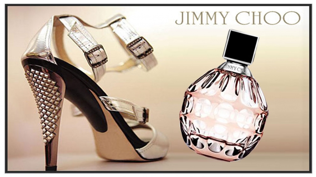  ...На ней обувь от Джимми Чу, остального на ней не хочу...а с парфюмом так же? 