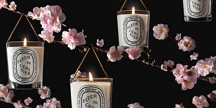 Diptyque празднует сезон цветения сакуры выпуском интерьерной свечи