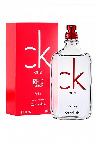CALVIN KLEIN CK ONE RED EDITION FOR HER