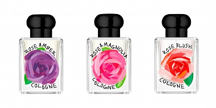 Jo Malone посвятили розе три новых аромата Rose Amber, Rose & Magnolia и Rose Blush