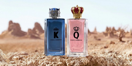 Dolce & Gabbana представили дуэт ароматов Q и K в концентрации Eau de Parfum Intense