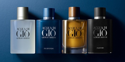 Giorgio Armani расширяет линию Acqua Di Gió новым ароматом для мужчин