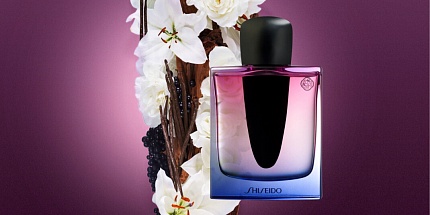 Shiseido показали аромат Ginza Night с нотами лилии, гардении и жасмина