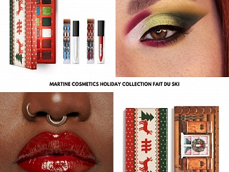 Martine Cosmetics Holiday Collection Fait Du Ski